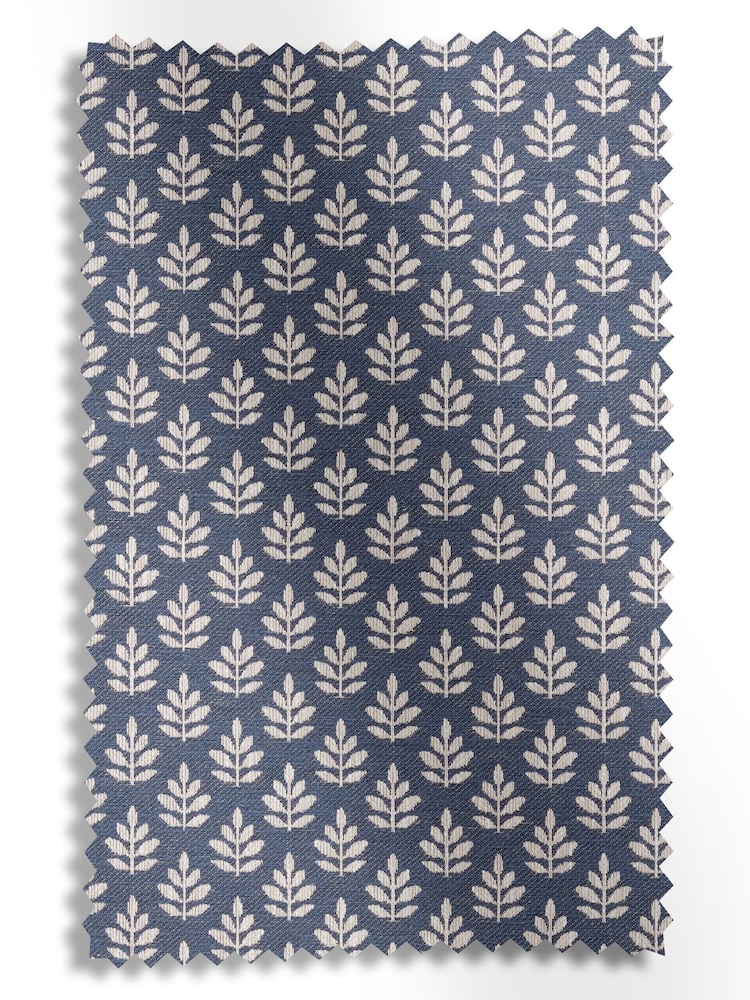 Indigo Blue Keeffe Made to Measure Roman Blinds - Image 7 of 7 Indigo Blue Keeffe Made to Measure Roman Blinds - Image 7 of 7