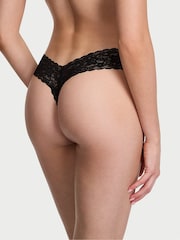 Victoria's Secret Black/Blue/Purple/Pink Thong Knickers 5 Pack - Image 3 of 3