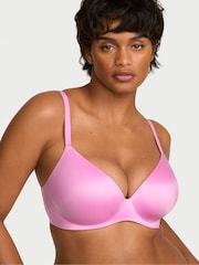 Victoria's Secret Lilac Shimmer Pink Lightly Lined Demi Flexfactor Bra - Image 2 of 3