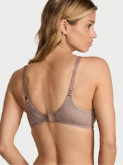 Victoria's Secret Coffee Brown Snake Lightly Lined Balcony Flexfactor Bra - Image 2 of 2