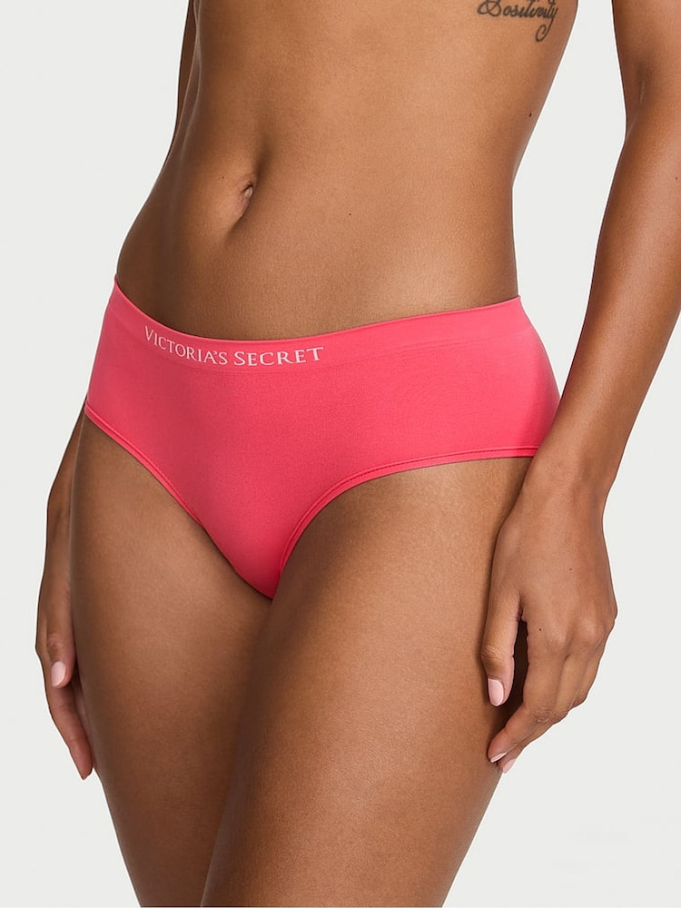 Victoria's Secret Wild Watermelon Pink Hipster Knickers - Image 1 of 2 Victoria's Secret Wild Watermelon Pink Hipster Knickers - Image 1 of 2