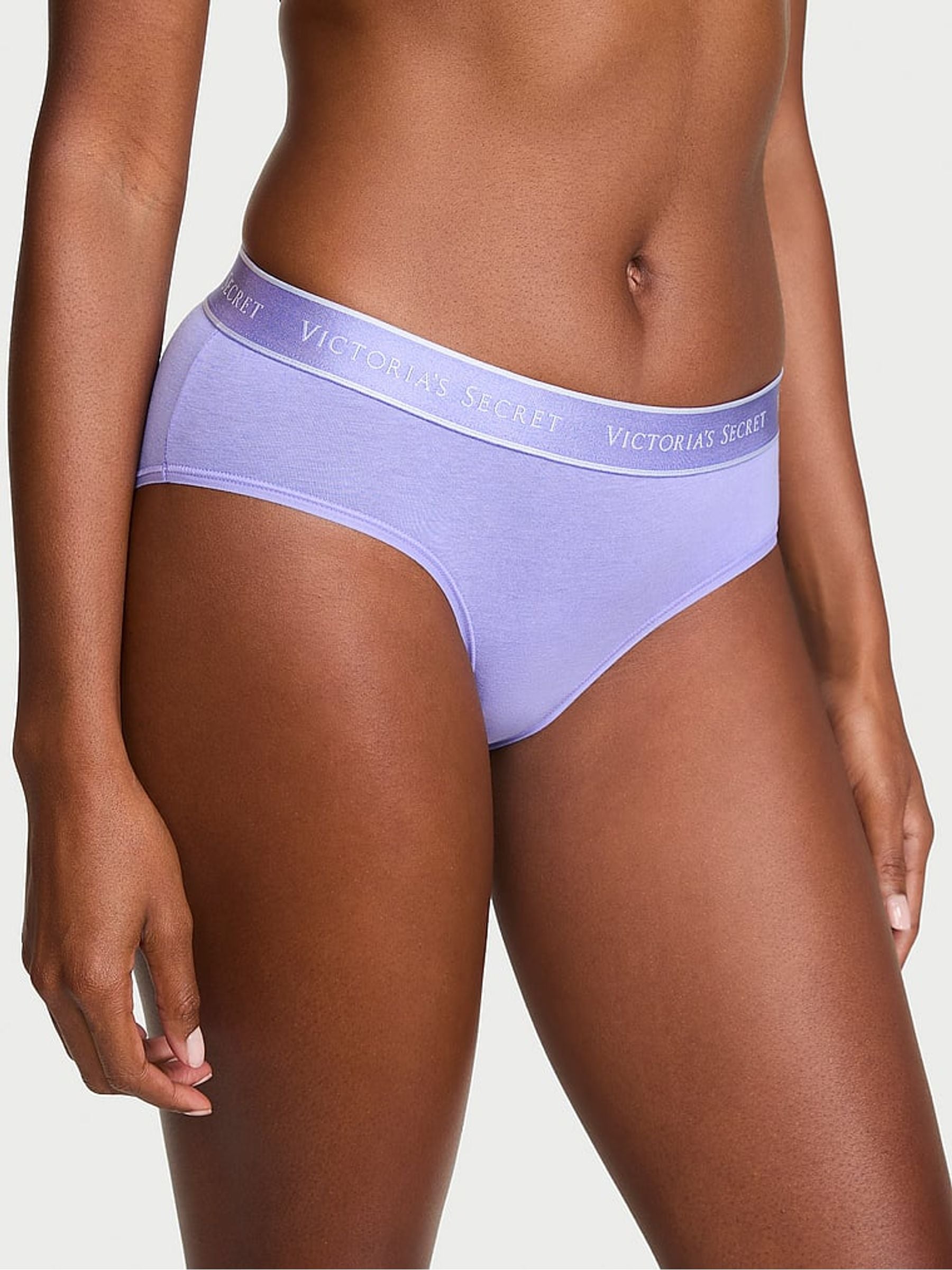 Victoria's Secret Verywinkle Purple Hipster Logo Knickers