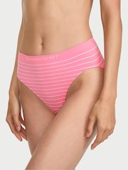 Victoria's Secret Pink Pinstripes Brief Knickers - Image 1 of 2