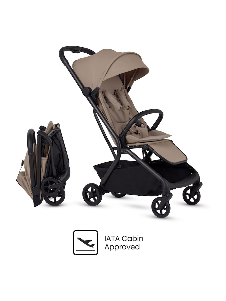 Silver Cross Champagne Nia Compact Travel Stroller - Image 2 of 6 Silver Cross Champagne Nia Compact Travel Stroller - Image 2 of 6