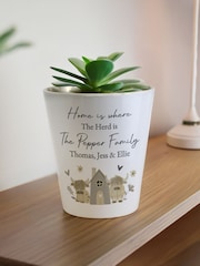Personalised Highland Cow Plant Pot by PMC - Image 1 of 3