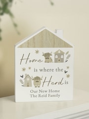 Personalised Highland Cow House Ornament by PMC - Image 2 of 3