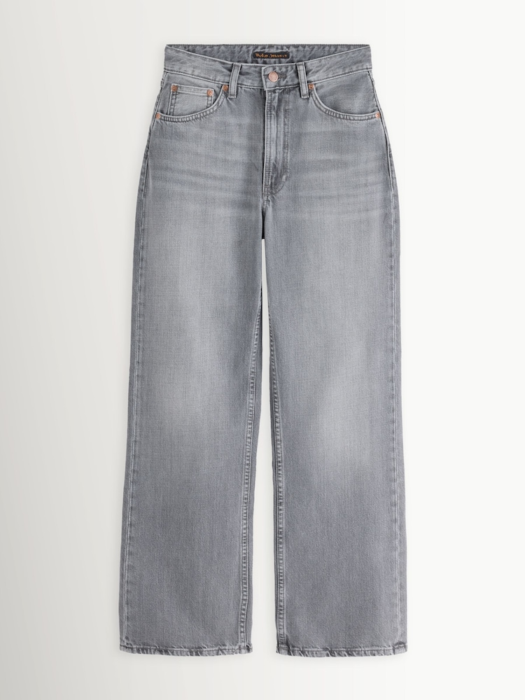 Nudie Jeans Grey Clean Eileen Jeans - Image 1 of 1 Nudie Jeans Grey Clean Eileen Jeans - Image 1 of 1