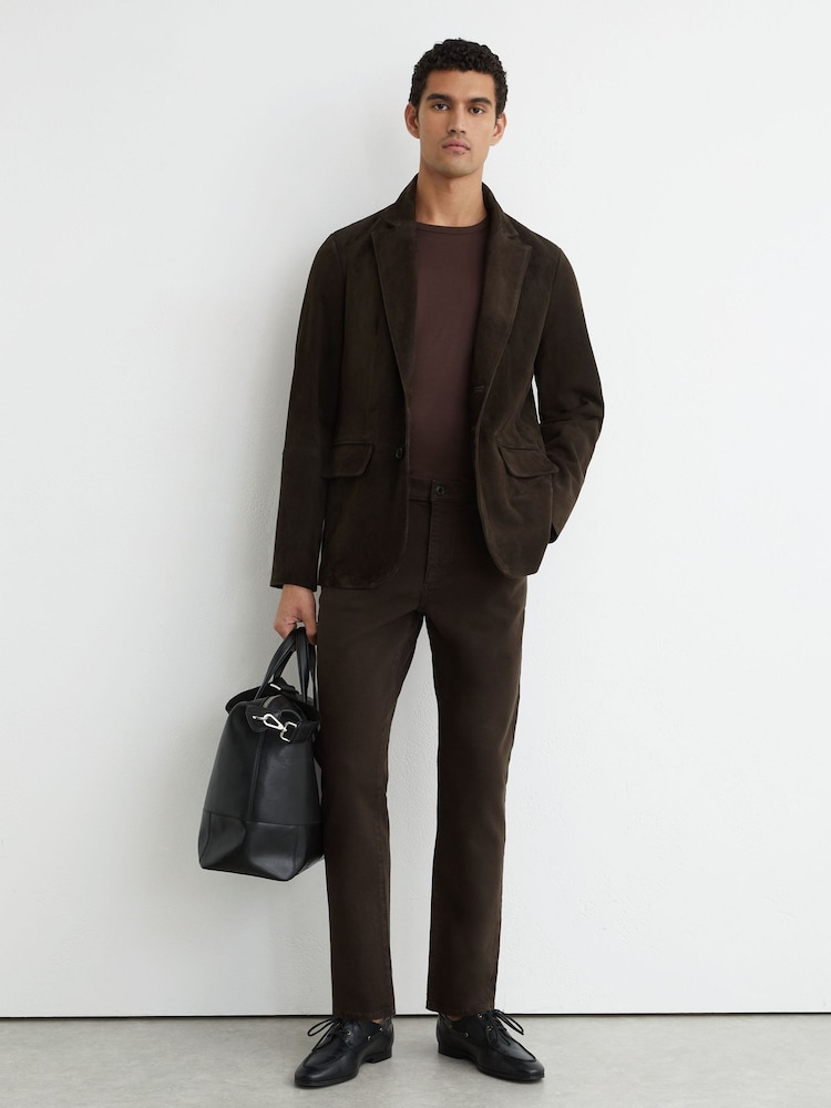 Reiss Brown Bishopsgate Jeans - Image 1 of 6