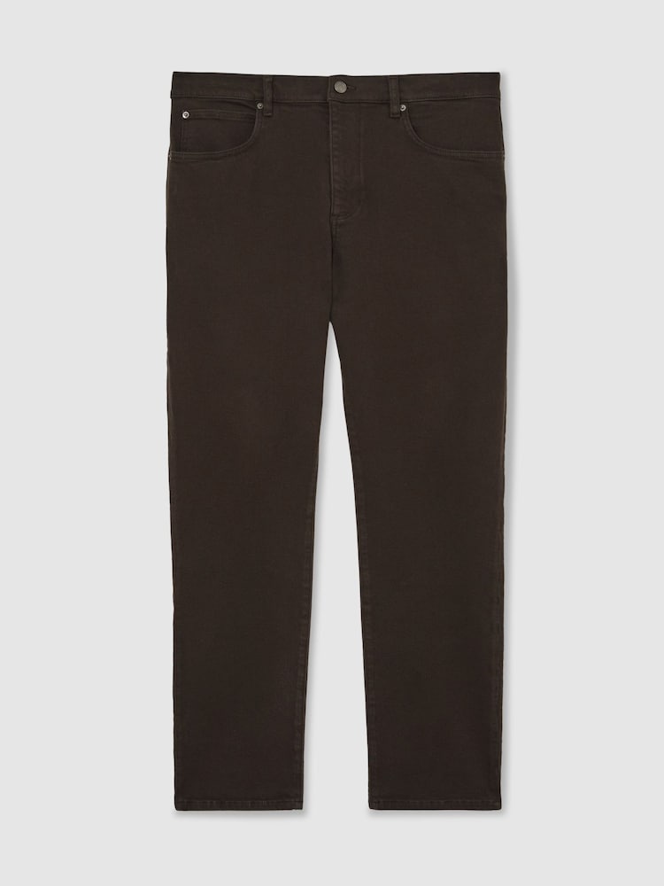 Reiss Brown Bishopsgate Jeans - Image 2 of 6
