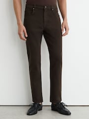 Reiss Brown Bishopsgate Jeans - Image 3 of 6