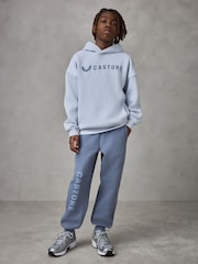 Castore Blue & Grey Oversized Hoodie and Joggers Set - Image 1 of 5