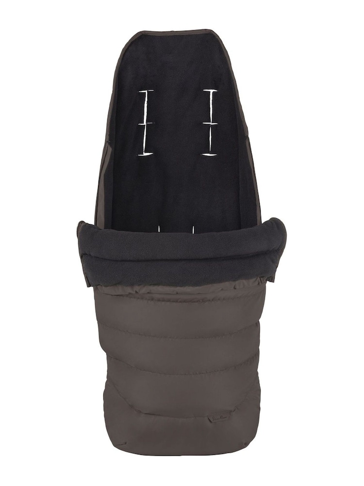 Silver Cross Chocolate Nia Footmuff - Image 2 of 4 Silver Cross Chocolate Nia Footmuff - Image 2 of 4