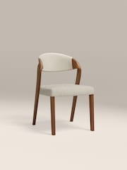 Cult Furniture Speckled Stone Kennedy Boucle Dining Chair - Image 2 of 8