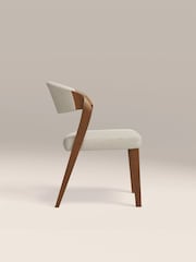Cult Furniture Speckled Stone Kennedy Boucle Dining Chair - Image 5 of 8