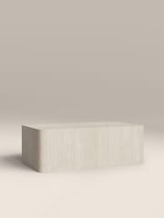 Cult Furniture Natural Sabel Rectangle Stone Coffee Table - Image 3 of 6
