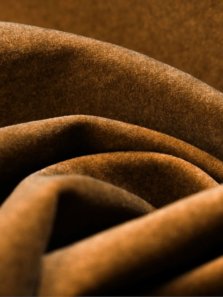 Cult Furniture Caramel Brown Velvet Cloud 3 Seat Sofa - Image 8 of 8 Cult Furniture Caramel Brown Velvet Cloud 3 Seat Sofa - Image 8 of 8