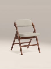 Cult Furniture Speckled Stone Boucle Nomad Folding Dining Chair - Image 2 of 9