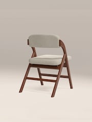Cult Furniture Speckled Stone Boucle Nomad Folding Dining Chair - Image 7 of 9