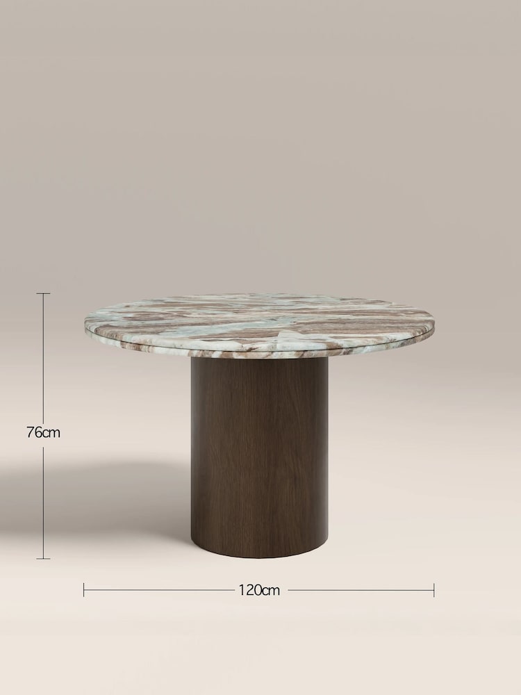 Cult Furniture French Riviera Bond 4 Seater Marble Dining Table - Image 4 of 4 Cult Furniture French Riviera Bond 4 Seater Marble Dining Table - Image 4 of 4