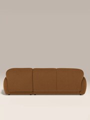 Cult Furniture Caramel Brown Cloud Velvet Right Hand Chaise Sofa - Image 7 of 8