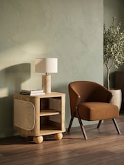Cult Furniture Oak Una Square Wooden Side Table - Image 1 of 5