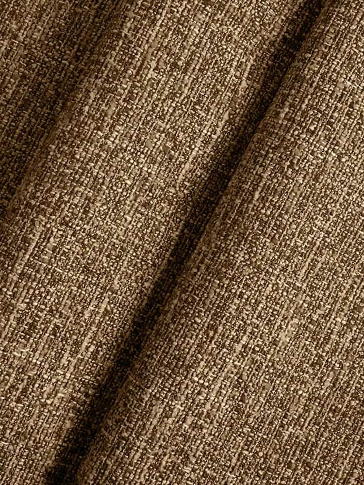 Cult Furniture Speckled Cappuccino Oberon Boucle Footstool - Image 5 of 5 Cult Furniture Speckled Cappuccino Oberon Boucle Footstool - Image 5 of 5