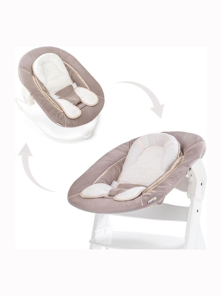 hauck Natural Alpha+ Highchair Economy Bundle - Image 2 of 5 hauck Natural Alpha+ Highchair Economy Bundle - Image 2 of 5