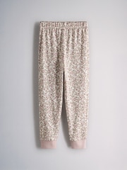 The Set 5 Pack Cotton Jersey Long Sleeve Snuggle Pyjamas Pink/Cream/Ditsy Print/Stripe - Image 10 of 13