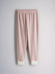 The Set 5 Pack Cotton Jersey Long Sleeve Snuggle Pyjamas Pink/Cream/Ditsy Print/Stripe - Image 11 of 13