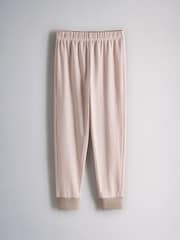 The Set 5 Pack Cotton Jersey Long Sleeve Snuggle Pyjamas Pink/Cream/Ditsy Print/Stripe - Image 7 of 13