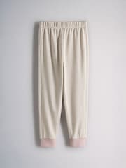 The Set 5 Pack Cotton Jersey Long Sleeve Snuggle Pyjamas Pink/Cream/Ditsy Print/Stripe - Image 9 of 13