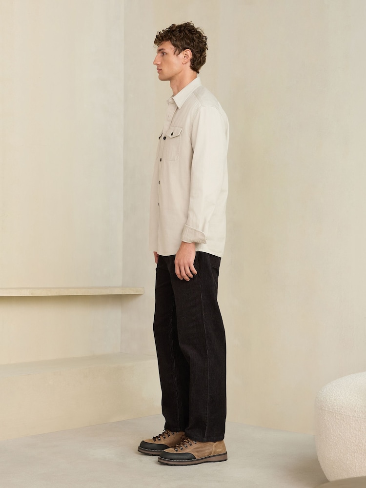 Қара - N. Premium Cord Five Pocket Trousers - 10суретінің 2 суреті