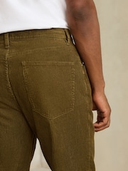 Zelena - N. Premium Cord pantalone s pet džepova - Slika 5 od 9