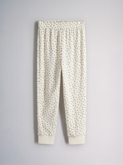 The Set 5 Pack Cotton Jersey Long Sleeve Snuggle Pyjamas Purple/Lilac/Cream/Ditsy Print/Stripe - Image 3 of 13