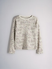 The Set 5 Pack Cotton Jersey Long Sleeve Snuggle Pyjamas Purple/Lilac/Cream/Ditsy Print/Stripe - Image 6 of 13