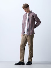 Neutral Slim Fit Motionflex Cord Trousers - Image 2 of 7