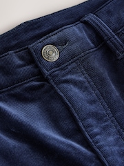 Navy Slim Fit Motionflex Cord Trousers - Image 10 of 11