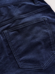 Navy Slim Fit Motionflex Cord Trousers - Image 11 of 11