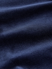 Navy Slim Fit Motionflex Cord Trousers - Image 9 of 11