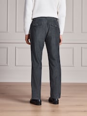 Grey Regular Fit Heritage Corduroy Trousers - Image 3 of 9