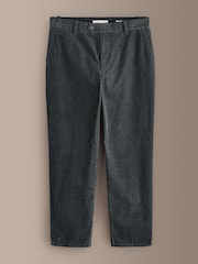 Grey Regular Fit Heritage Corduroy Trousers - Image 6 of 9
