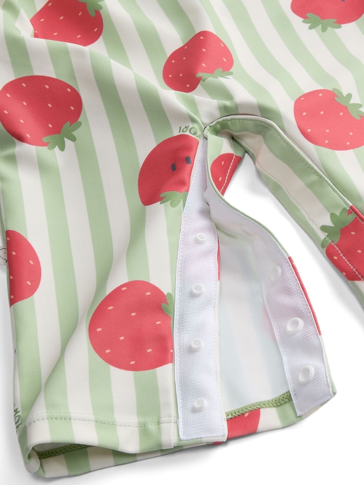 MORI Green Long Sleeve Sun Safe Swimsuit - Image 6 of 6