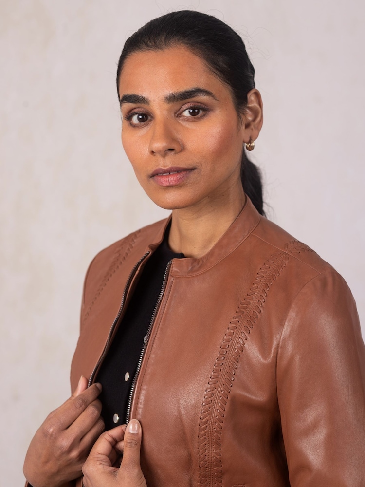 Lakeland Leather Tan Annaside Jacket - Image 2 of 6