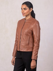 Lakeland Leather Tan Annaside Jacket - Image 5 of 6