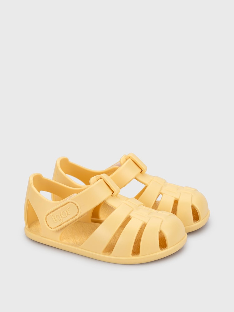Igor Bright Yellow Nemo Barefoot Sandals - Image 1 of 6