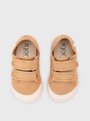 Igor Natural Lona Canvas Plimsolls Shoes - Image 3 of 6
