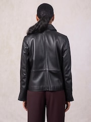 Svart - Lakeland Leather Fairnam-jakke - Bilde 4 av 7