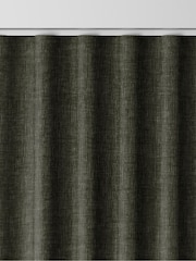 Green Plush Chenille Made to Measure Curtains - Image 8 of 9