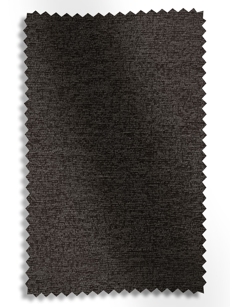 Chocolate Brown Boucle Made to Measure Curtains - Image 9 of 9