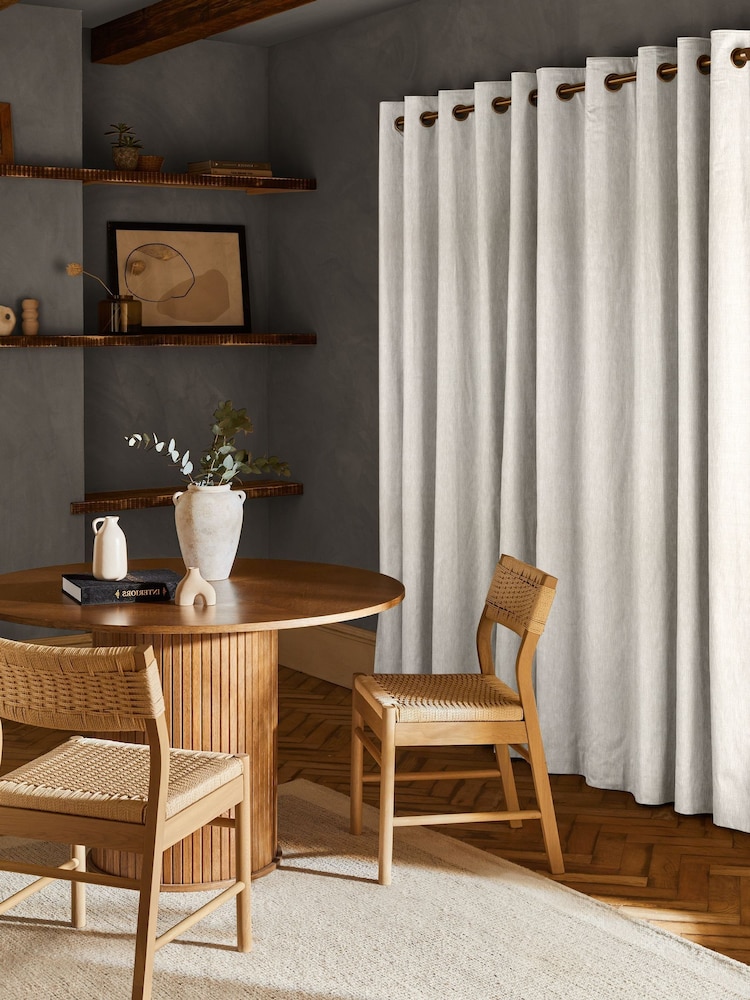 Oyster Abeille Made to Measure Curtains - Image 2 of 9